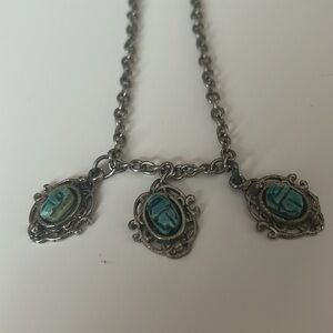 Turquoise fashion necklace